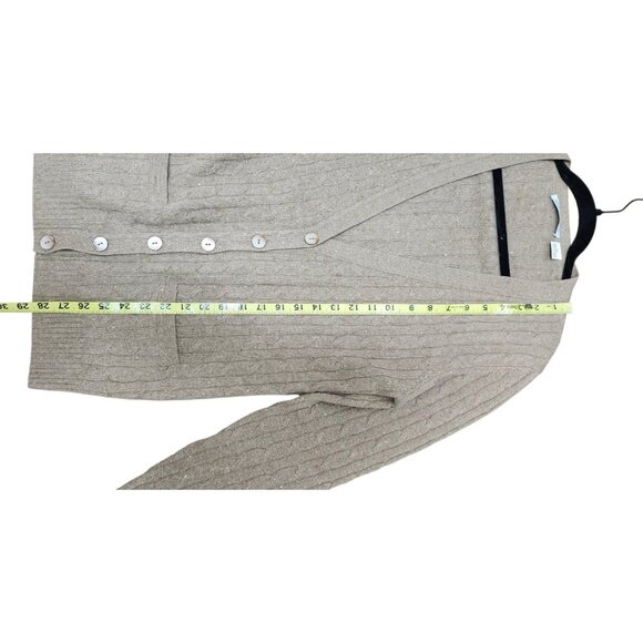 Autumn Cashmere Cable Knit Womens Cardegan Size L - Picture 7 of 10